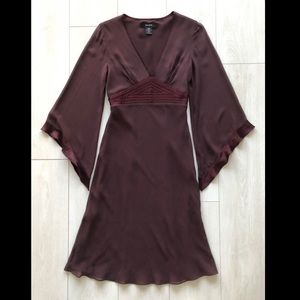 Burgundy Dress
